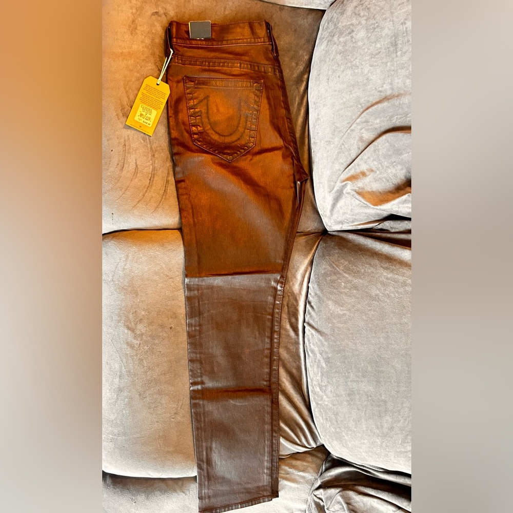 True Religion Men's Copper Skinny Jeans - Picture 7 of 10